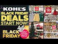 Kohl's BEST Black Friday DEALS EVER!! Prices for ALL BUDGETS!! Christmas presents/Shop With Me!!