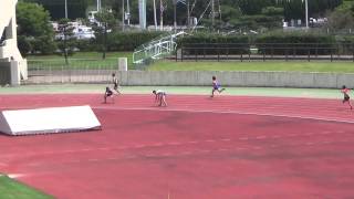 20150711 広島市陸上選手権 400mR 3組