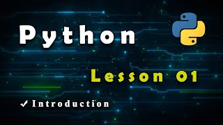 Python Sinhala | Lesson 01 | Introduction