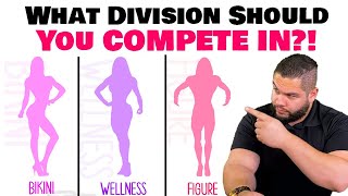 How To Pick The BEST Division For YOU! (Bikini, Wellness, & Figure In Depth Breakdown)