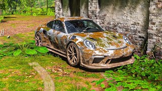 Rebuilding PORSCHE 911 GT3 RS - Forza Horizon 5 KEYBOARD Gameplay 4K