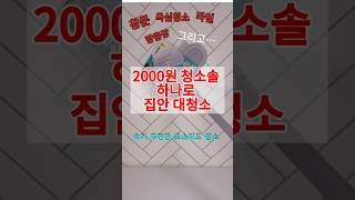 2000원으로 만나는 다이소의 숨겨진 청소 비밀! #다이소 #꿀팁 #가성비 #다이소추천템