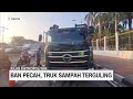 Ban Pecah, Truk Sampah Terguling | REDAKSI MALAM (16/05/23)