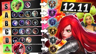 NEW UPDATED Champions TIER LIST for Patch 12.11 - META CHAMPS for EVERY ROLE - LoL Guide