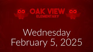 Wake Up Oak View February 5, 2025