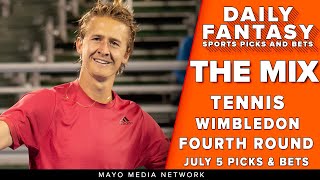 Wimbledon Picks and Bets 7/5/21 | Fourth Round | Tennis Predictions | 2021 Wimbledon Championships