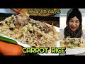 Carrot Rice,/Nasi Carrot/ (English) by Chef Zaidah (translated to Malay, Chinese & Arabic)