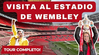 TOUR POR EL ESTADIO DE #WEMBLEY - FÚTBOL Y RECITALES🎵🎼🎸⚽