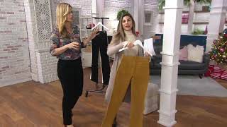 NYDJ Marilyn Straight Leg Corduroy Jeans on QVC