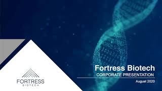 Fortress Biotech, Inc. (NASDAQ: FBIO) Webcast | SNN Network