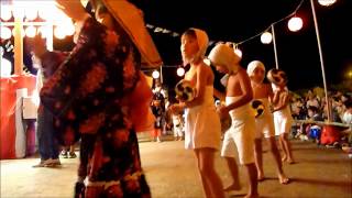 ２０１２姫島盆踊り　銭太鼓踊り　麦畑踊り