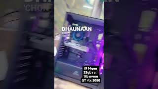 गेमिंग पीसी i9 14gen 32gb ram1tb nvem