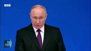 Putin avverte: "L'Occidente rischia di portarci a una guerra nucleare”