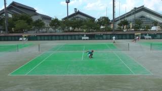 '15 全日本学生ソフトテニスシングルス選手権大会(インカレシングルス)　男子　準々決勝　3