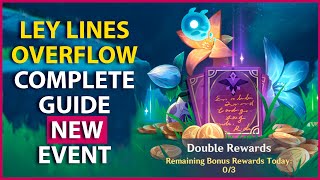 Ley Lines Overflow Complete Guide 7 Days Double Rewards Bonus Genshin Impact New Event