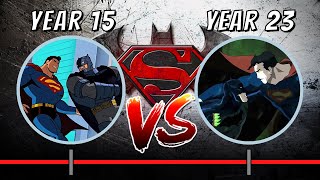 The Evolution of Batman vs Superman in the DC Universe