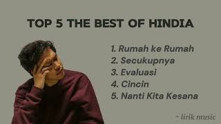 Top 5 Lagu Populer Hindia