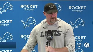 Dan Campbell gives a very Dan Campbell update on Ben Johnson and Aaron Glenn's interviews