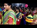 saddula bathukamma celebrations at hanamkonda padmakshi temple bathukamma 2022 padmakshi gutta