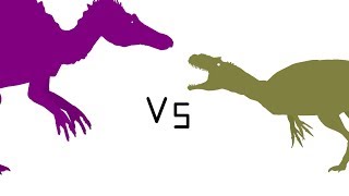 PBS - Allosaurus fragilis Vs Spinosaurus aegyptiacus