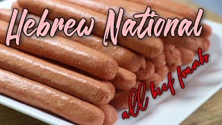 How to make Hebrew National all beef franks - Copycat Recipe