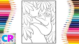 Sloths Coloring Pages/Wild Animals Coloring Pages/Diviners - Savannah (feat. Philly K) [NCS Release]
