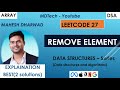 Remove Element | Leetcode 27 | JavaScript | Two pointers | 2 optimal solutions