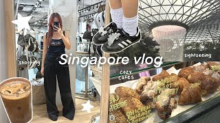 SINGAPORE VLOG 🧸: Theme park, good food, sight seeing, cozy cafes, shopping etc