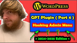 Hook Admin Menu | WordPress Plugin Development | Part 4