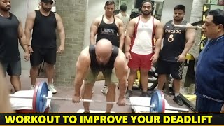 Workout to improve Deadlift