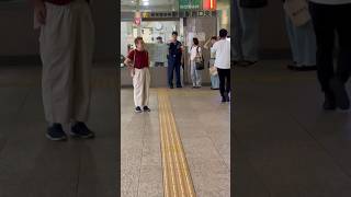 お盆の新宿西口交番前　休日も毎日お疲れ様でした