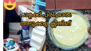 പാറ്റനെ കൊല്ലലും||അടുക്കള ക്ലീനിങ്ങും ||നനച്ചുളി part2