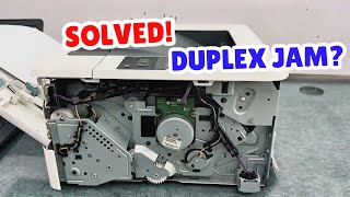 How to Fix Double-Sided Printing Jam on HP LaserJet Pro M402dn | Tech Fix Everything