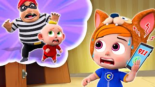 Call The Police Song ☎️👮🏽 | Stranger Danger Song 🕵🏽 | More Nursery Rhymes & Baby Songs