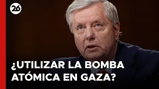 🚨 EEUU | Un senador sugiere utilizar LA BOMBA ATÓMICA en GAZA