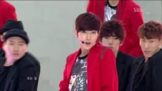 B1A4 [걸어 본다] @SBS Inkigayo 인기가요 20121125