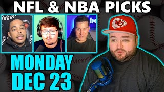 Monday Picks with Kyle Kirms | NFL NBA December 23rd