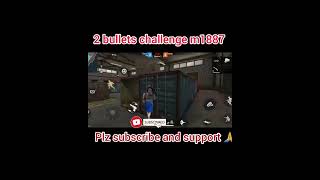 Lone wolf one bullet challenge m1887 highlight -Garena free fire max #shorts