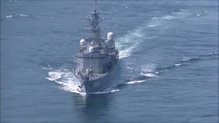 海上自衛隊　in   来島海峡　2016盛夏　訓練支援艦てんりゅう