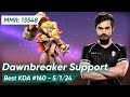 TOBI DAWNBREAKER SOFT SUPPORT 7.37d | Dota 2 Pro Gameplay