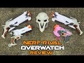 OVERWATCH NERF Rival Series Review (D.va Pistol, McCree Revolver, Reaper Shotguns) | Walcom S7