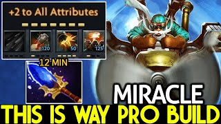 MIRACLE [Gyrocopter] This is Way Pro Build Too Fast Farming Dota 2