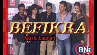 BEFIKRA 2016  Movie  Music Launch   Tiger Shroff with Disha Patani