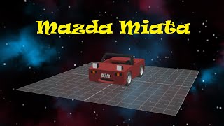 Как построить Mazda Miata в Draw Bricks