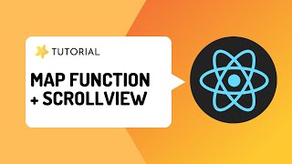 Tutorial#18 | React Native map function | React Native ScrollView | Urdu/Hindi