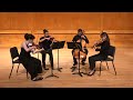 ESQI Concert - Vogelsang Quartet - String Quartet in F minor 