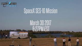 SpaceX launches the SES 10 satellite