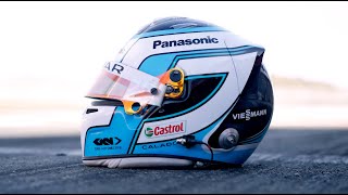 Panasonic Jaguar Racing | James Calado - Helmets At Home