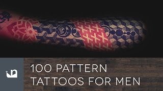 100 Pattern Tattoos For Men