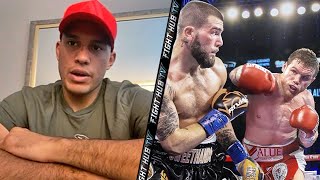 DAVID BENAVIDEZ SAYS CANELO SIMPLY A BETTER FIGHTER THAN CALEB PLANT; FEELS HE MUST FACE HIM NEXT!